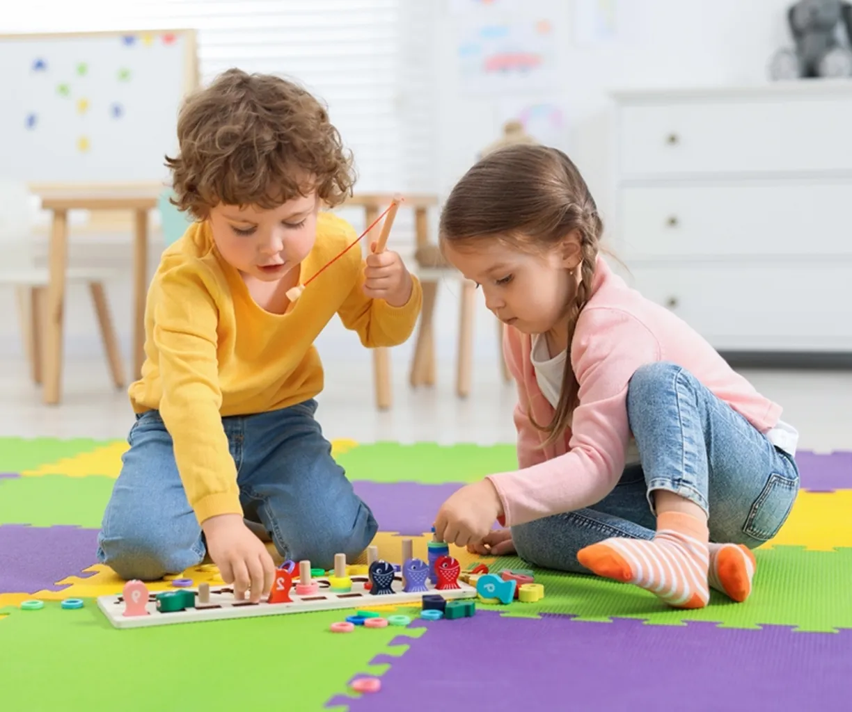 Child engaging in secure, friendly online speech therapy session