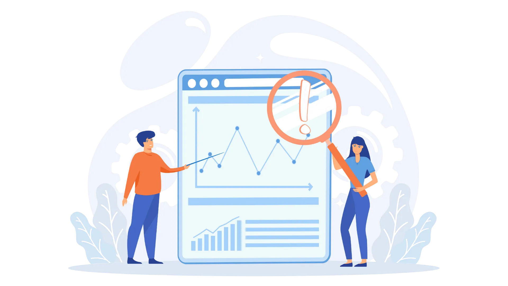 Progress monitoring illustration