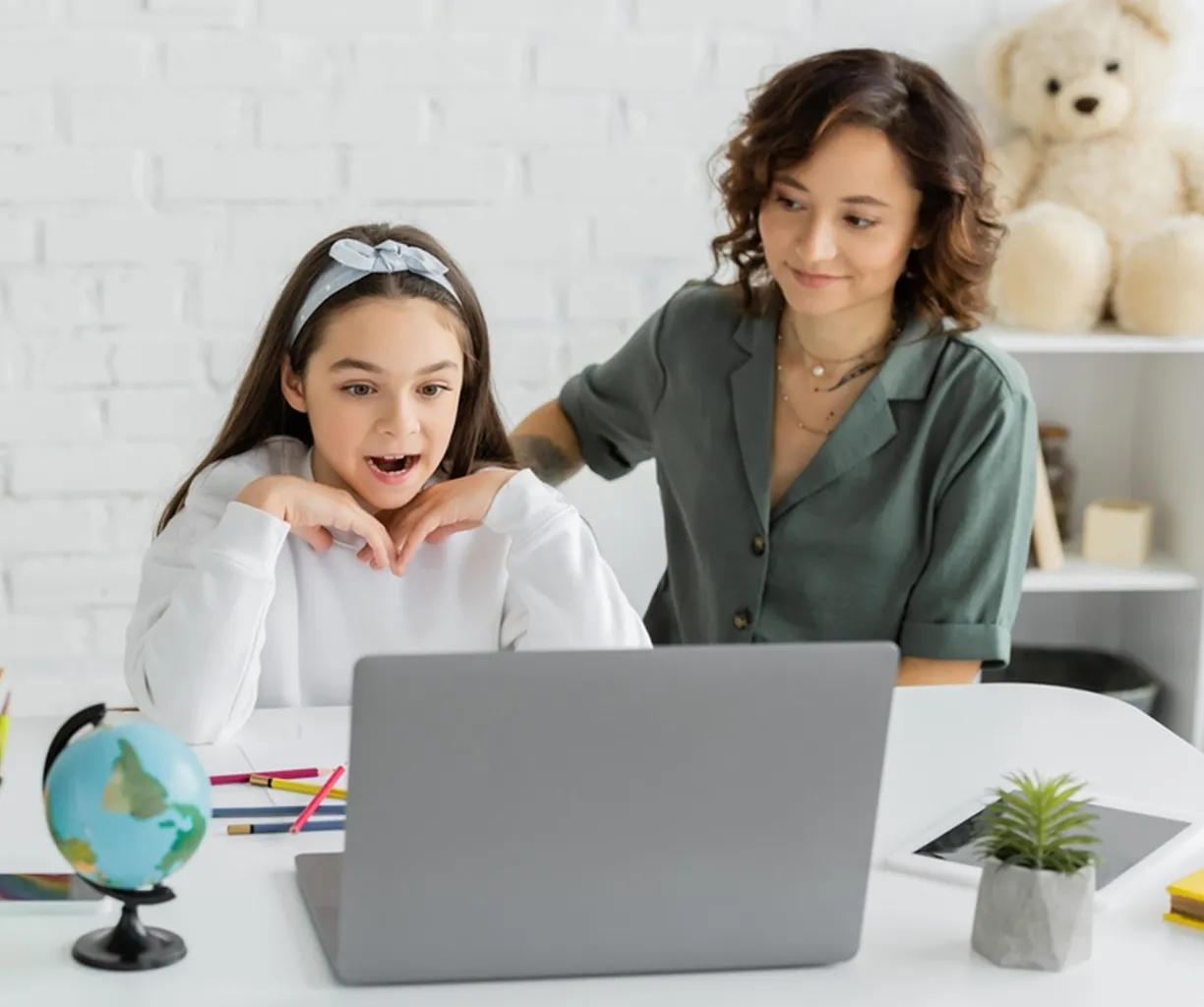 Speech therapy session